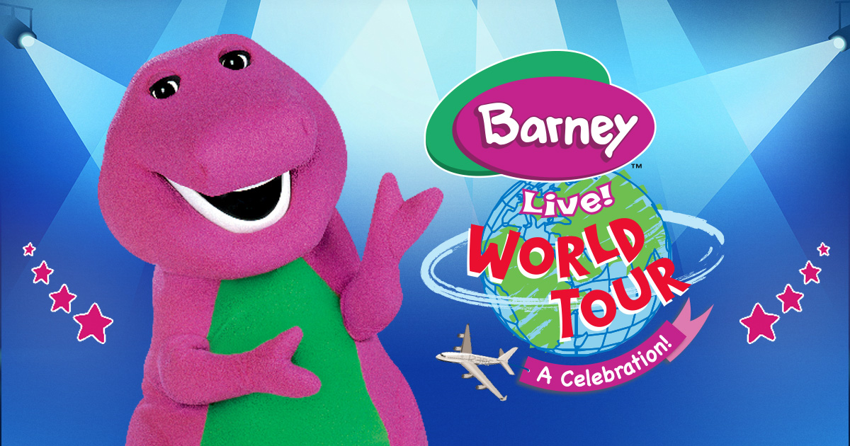 Barney Live TEG Life Like Touring.